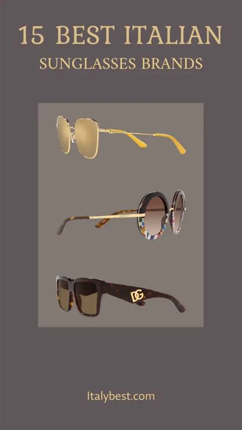 italian sunglasses brands